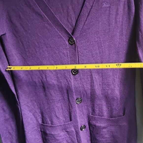 Burberry purple long sweater - Picture 8 of 11